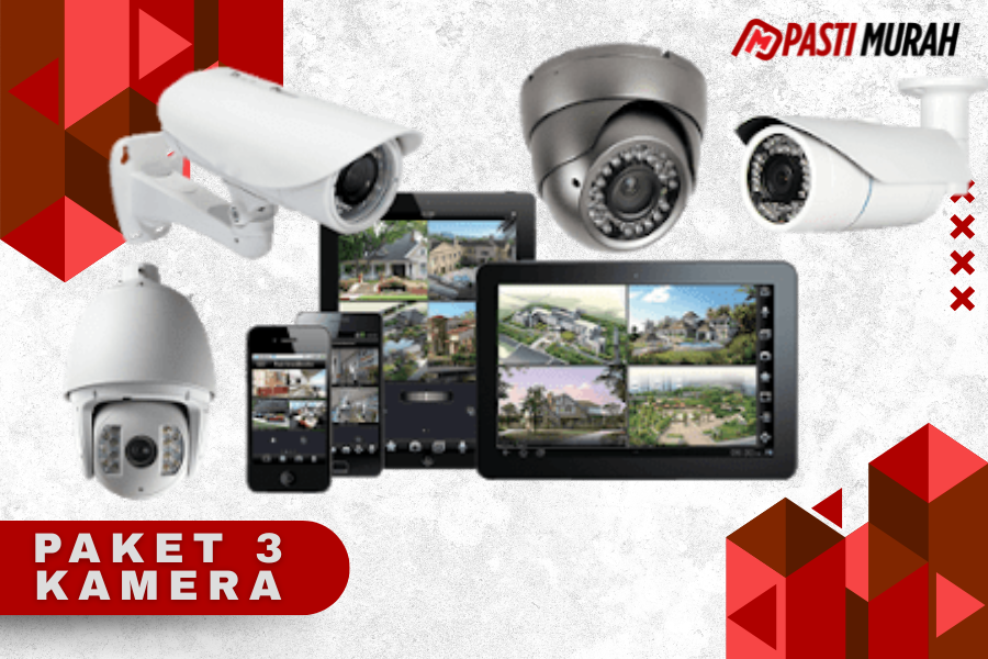 Paket Pasang CCTV Karawang 3 Kamera